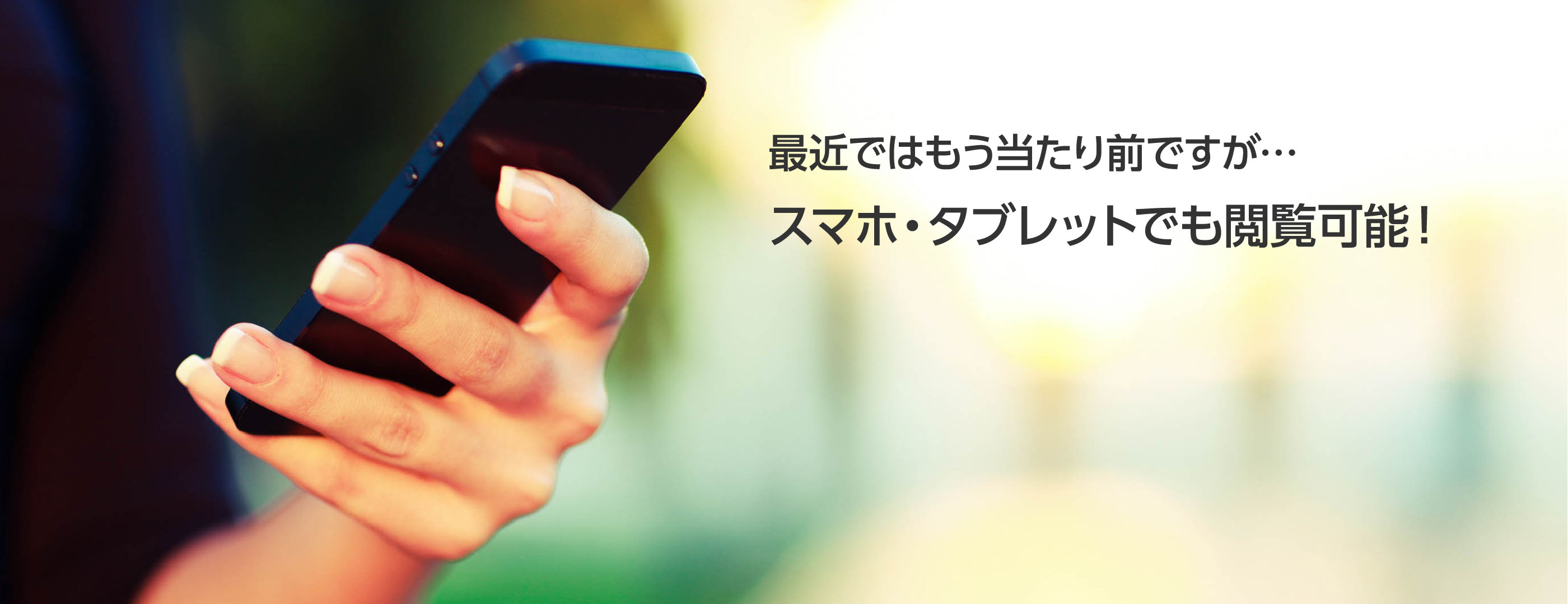 スマホ・タブレットでも閲覧可能